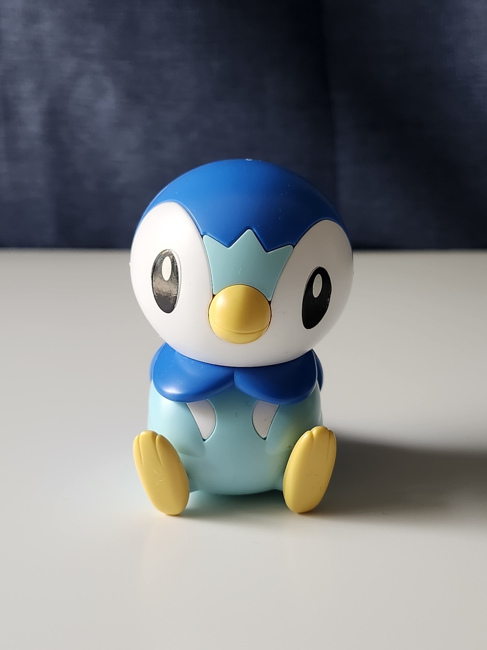 Bandai Pokemon Plamo Quick 06 Piplup Model Kit Built Figure 3" Made In Japan